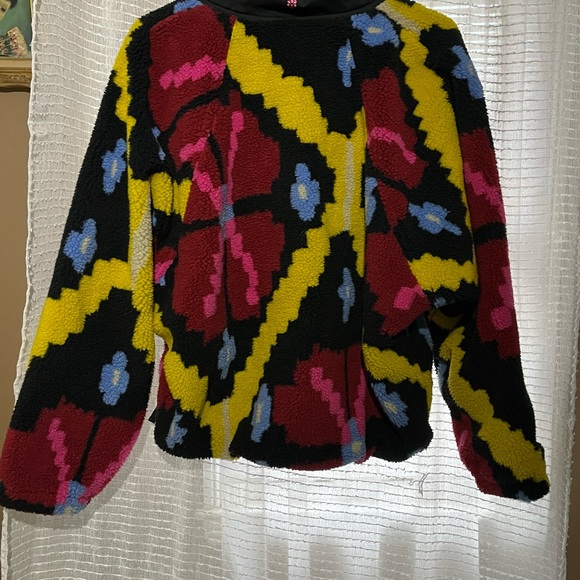 Free People Movement Hit the slopes Moroccan Print NEW pullover fleece - Picture 7 of 7